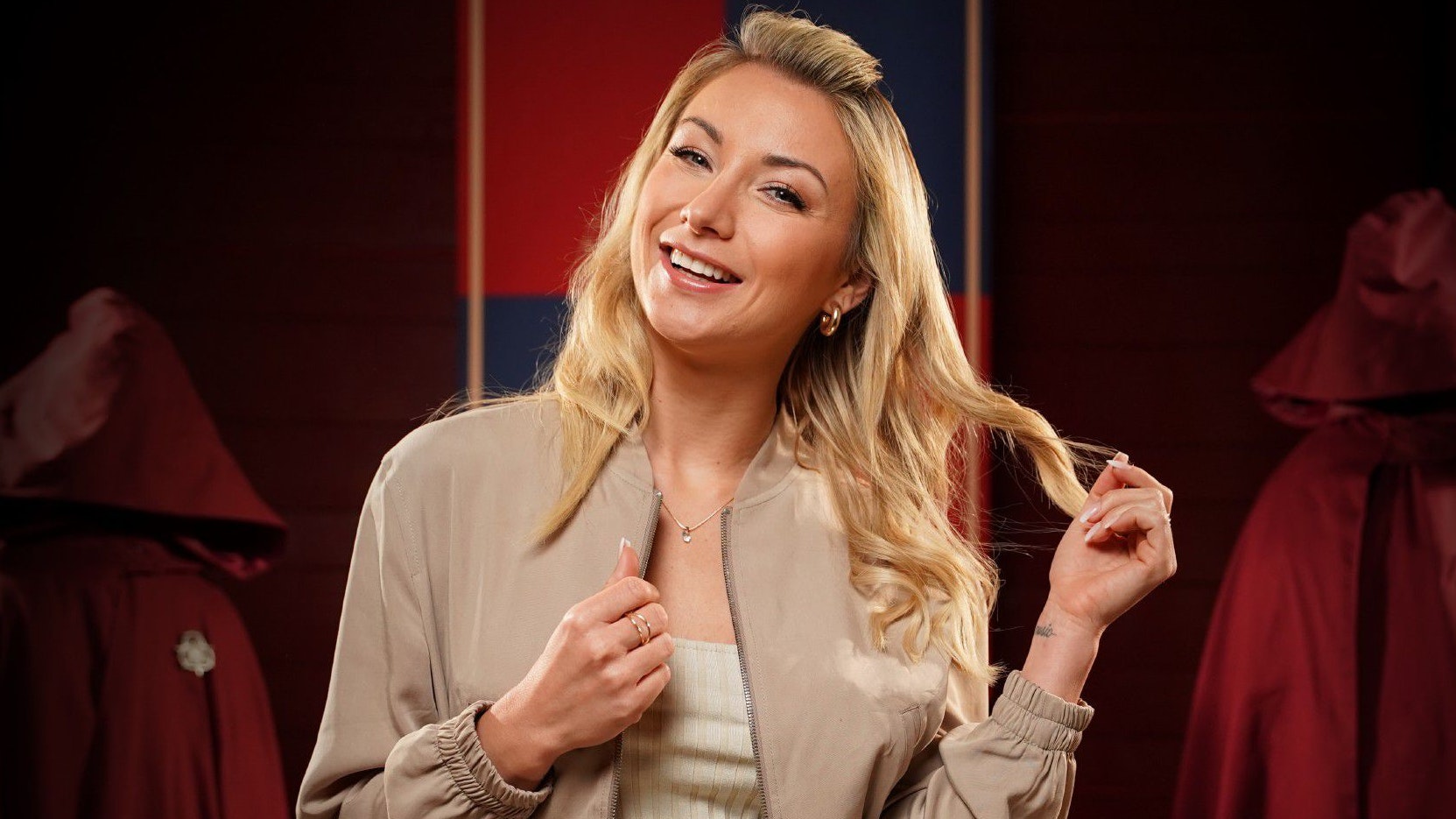 Schlagersängerin Anna-Carina Woitschack  +++ Die Verwendung des sendungsbezogenen Materials ist nur mit dem Hinweis und Verlinkung auf RTL+ gestattet. +++