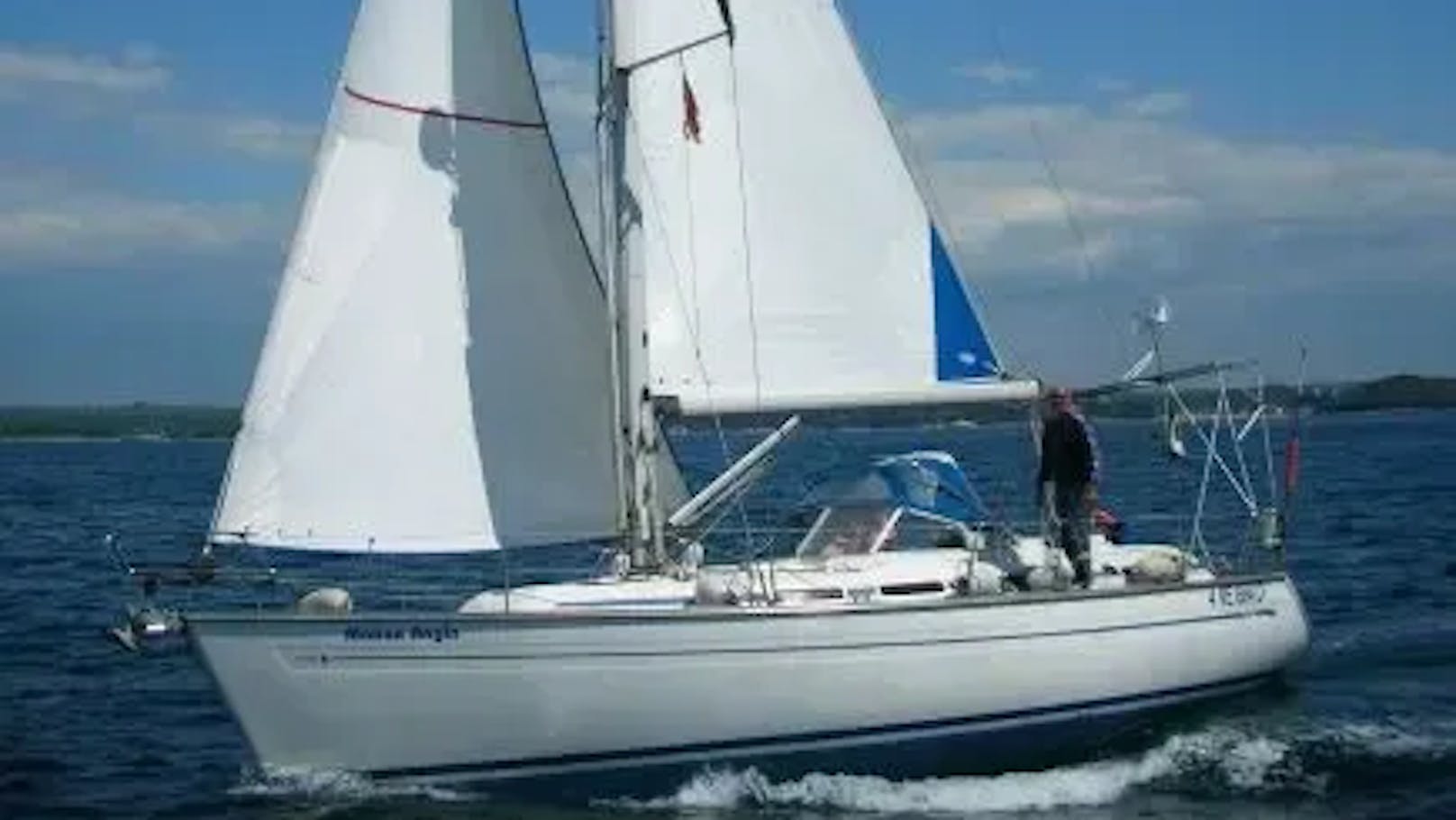 Mit diesem Segelschiff waren die beiden unterwegs. 