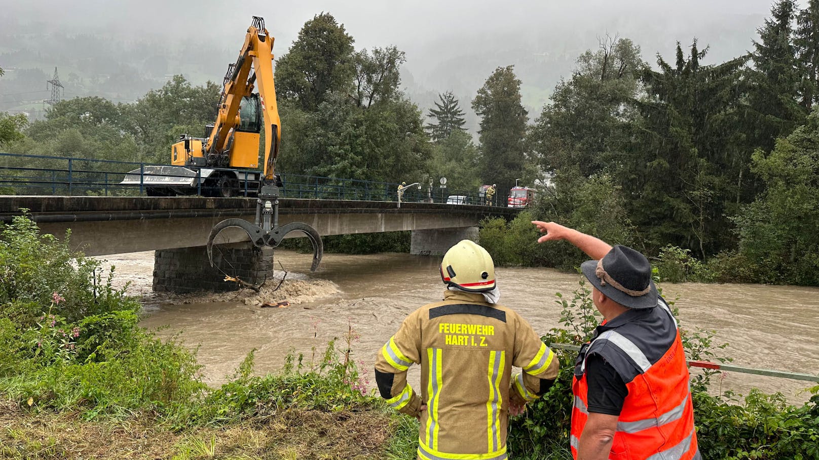 In Tirol alleine betragen die Schäden an öffentlicher Infrastruktur laut ersten Schätzungen 12 Millionen Euro.