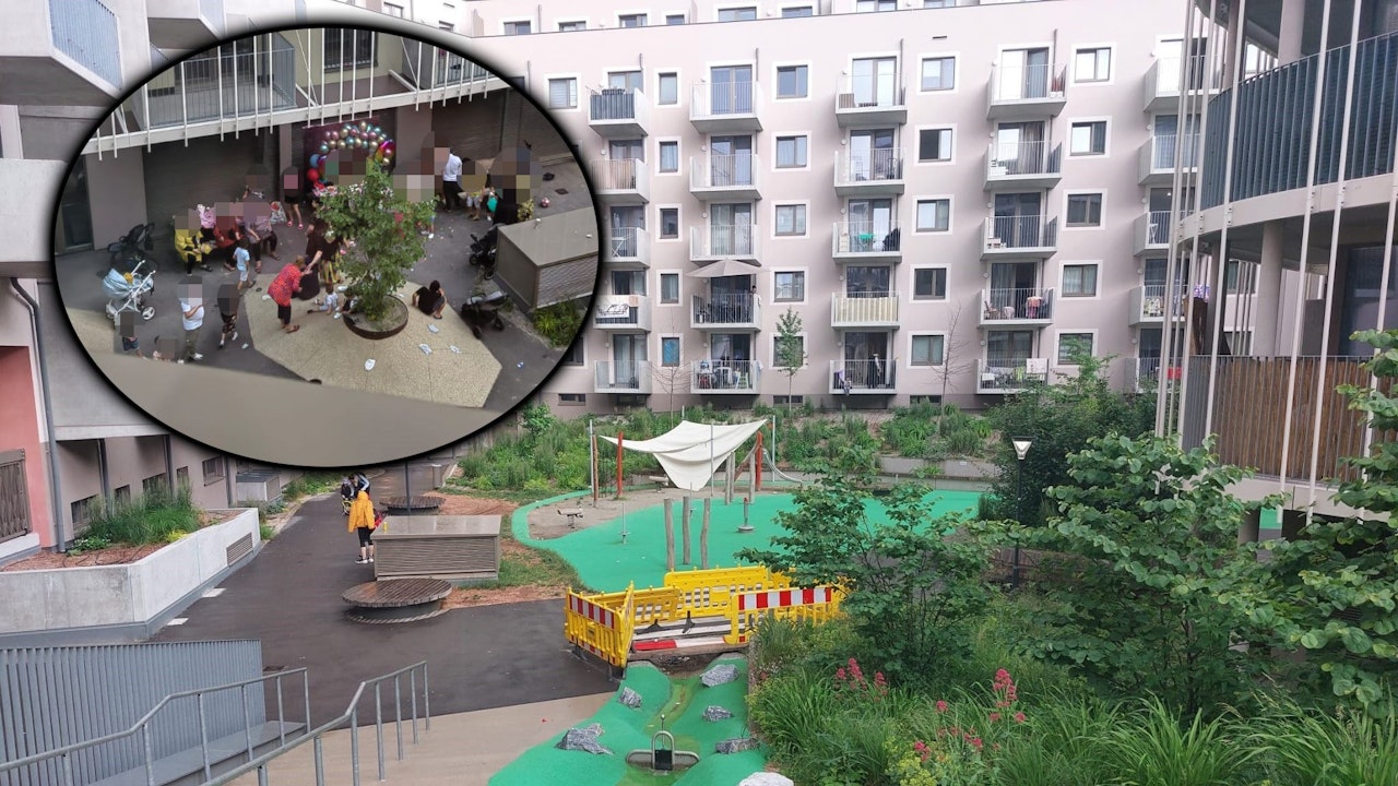 Heute.at - Anrainer wüten über Party in Wiener Brutalo-Siedlung