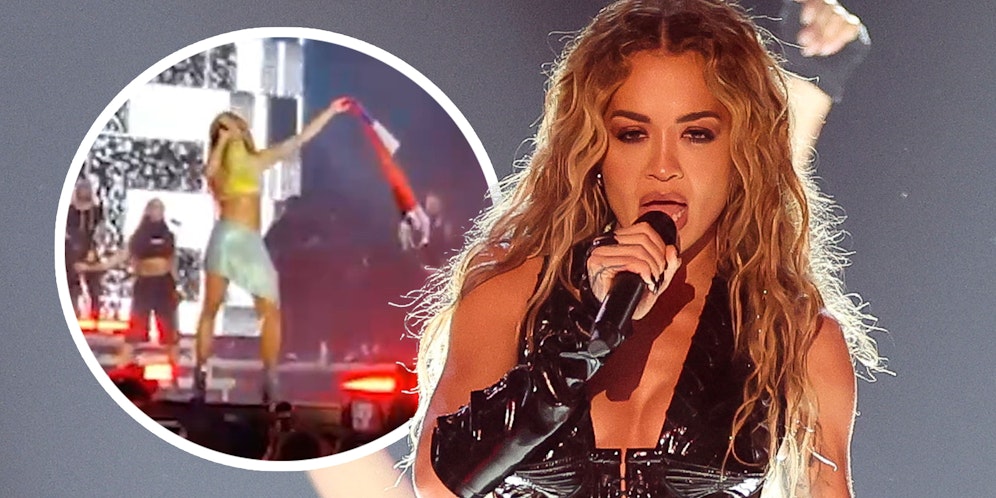 Rita Ora meldet sich jetzt nach ihrem Auftritt zu Wort.