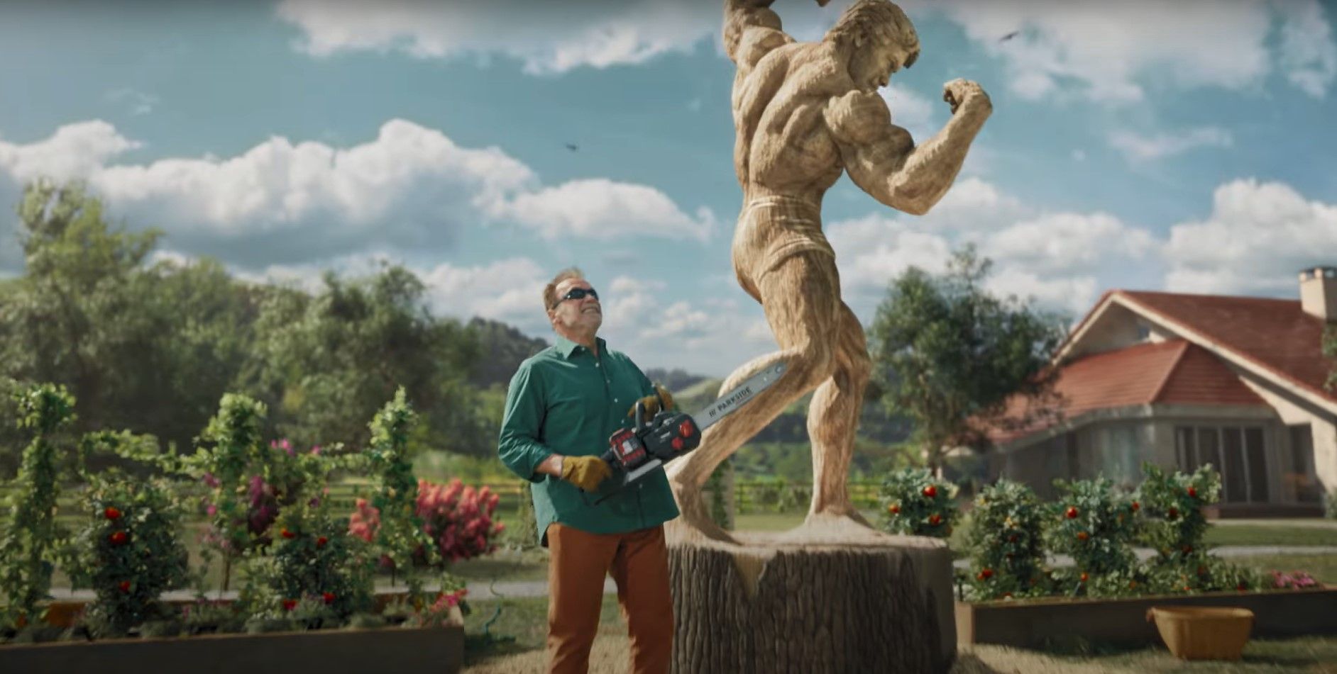 Arnold Schwarzenegger ist das neue Gesicht für die Werkzeuge von Lidl.