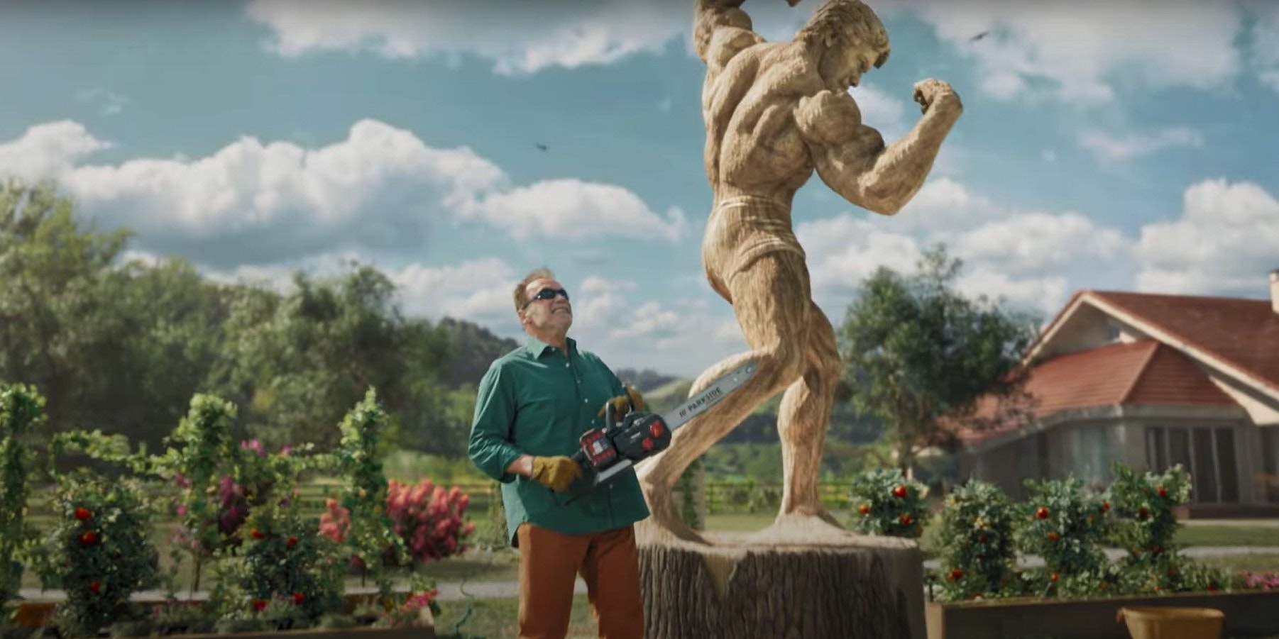 Arnold Schwarzenegger ist das neue Gesicht für die Werkzeuge von Lidl.