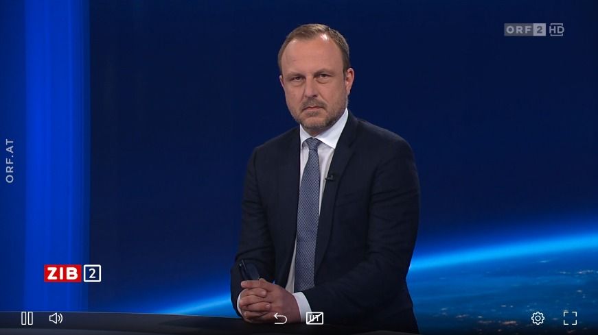 Extremismusforscher Peter Neumann am späten Dienstagabend in der ORF-