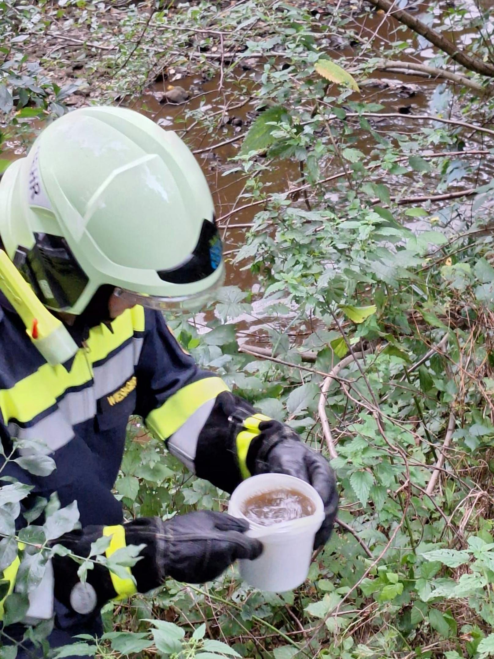 Gülle-Alarm in Maria Anzbach: Feuerwehr im Einsatz