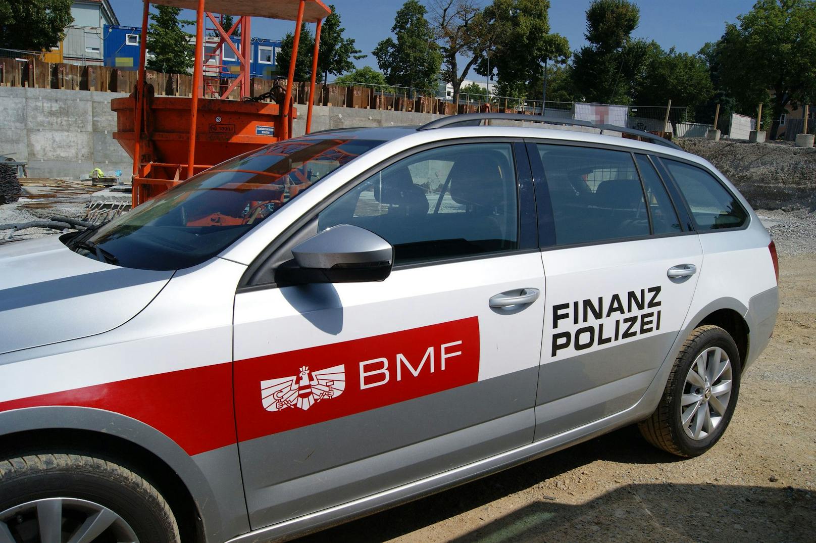 Die Finanzpolizei in Aktion