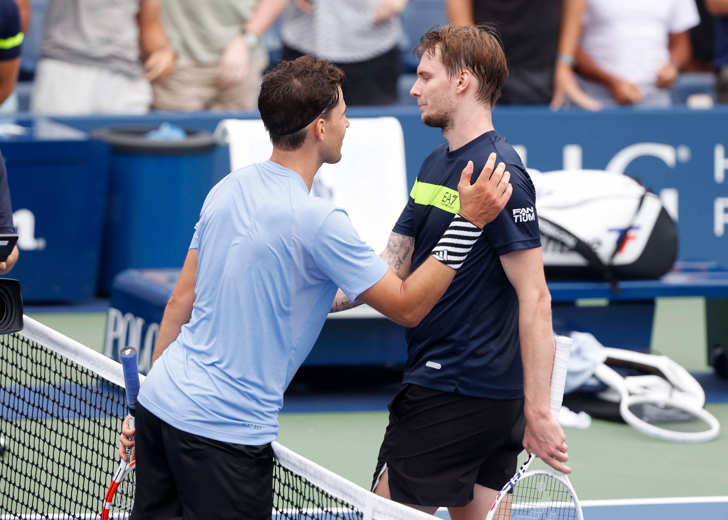Alexander Bublik beschimpfte Österreichs Tennis-Star Dominic Thiem während des Spiels. 