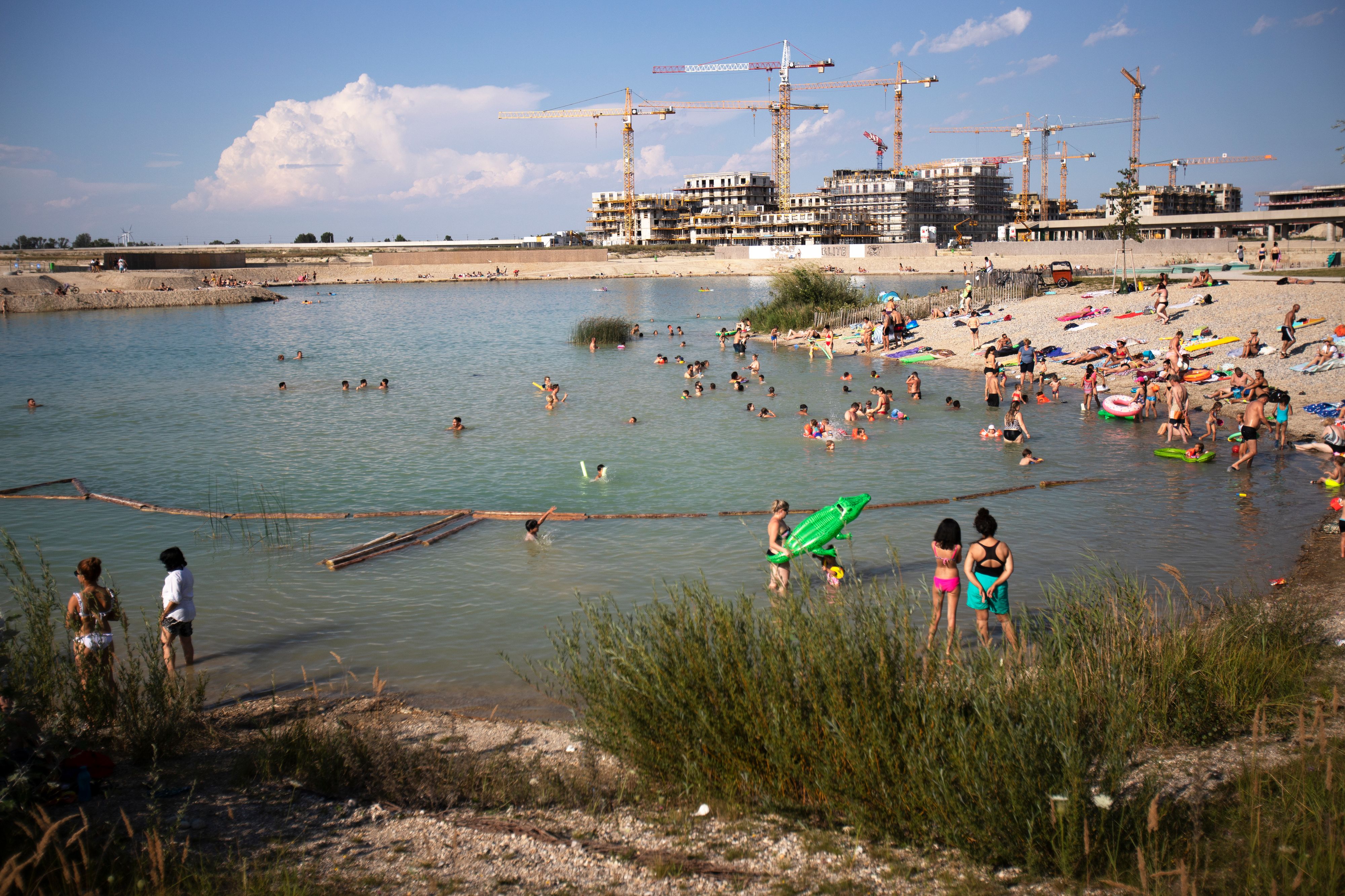 Erst am Wochenende kam es in der Seestadt in Wien zu einem tödlichen Badeunfall.