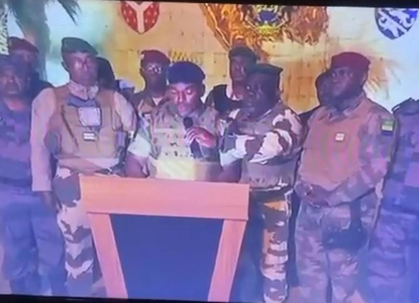 Militär in Gabun verkündet "Ende des derzeitigen Regimes"