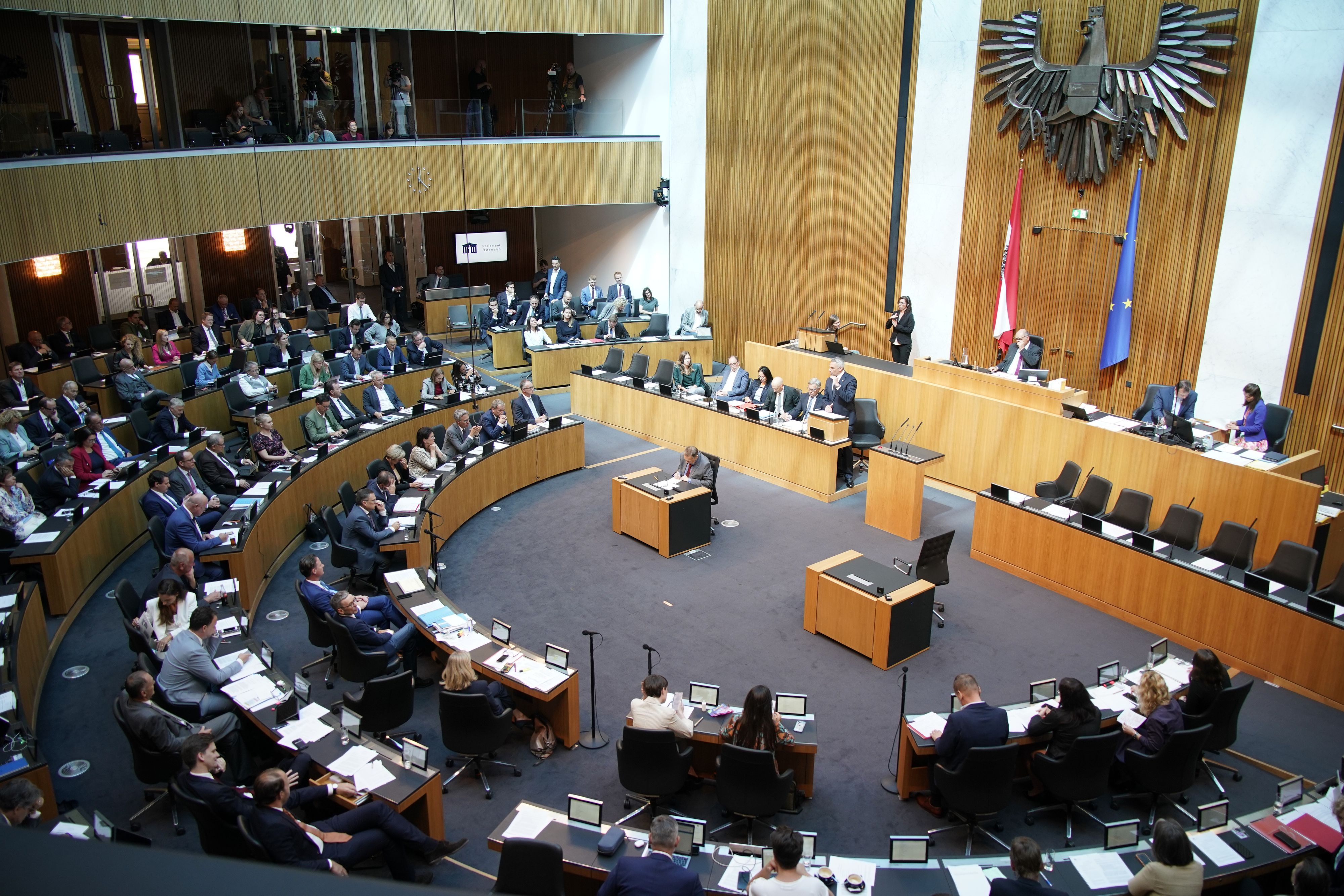 Nicht alle Plätze sind besetzt.