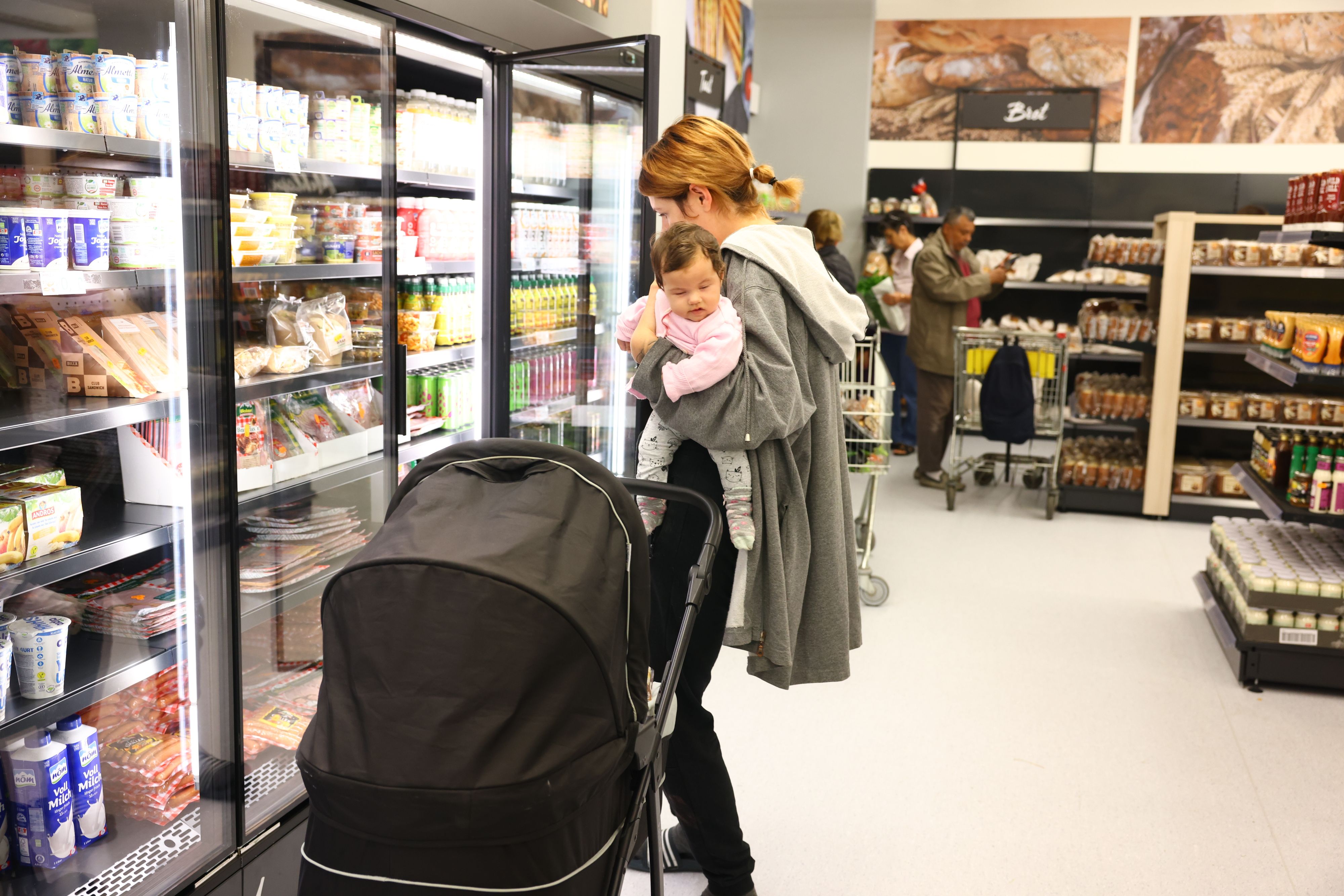 Immer mehr Menschen holen sich Lebensmittel in den Sozialmärkten.&nbsp;