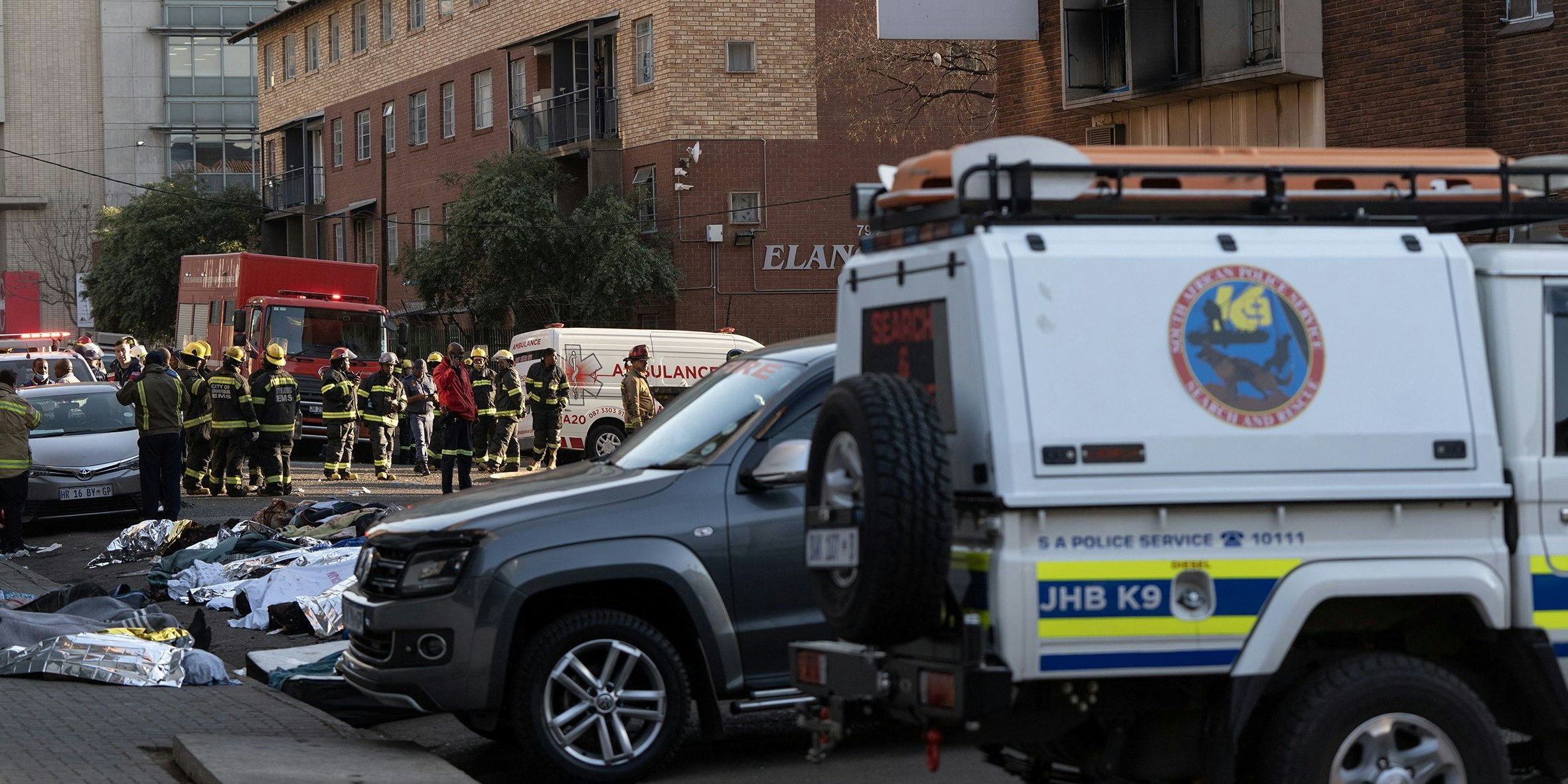 Die unfassbaren Nachwirkungen des Großbrands in Johannesburg.
