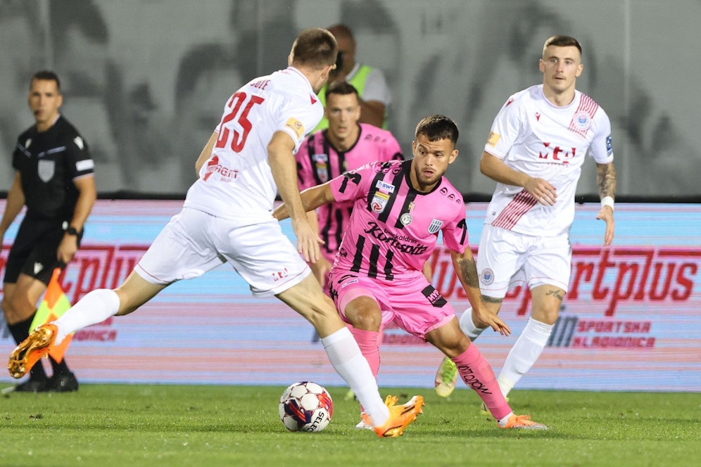 Der LASK verteidigt in Mostar ein 2:1 aus dem Hinspiel.