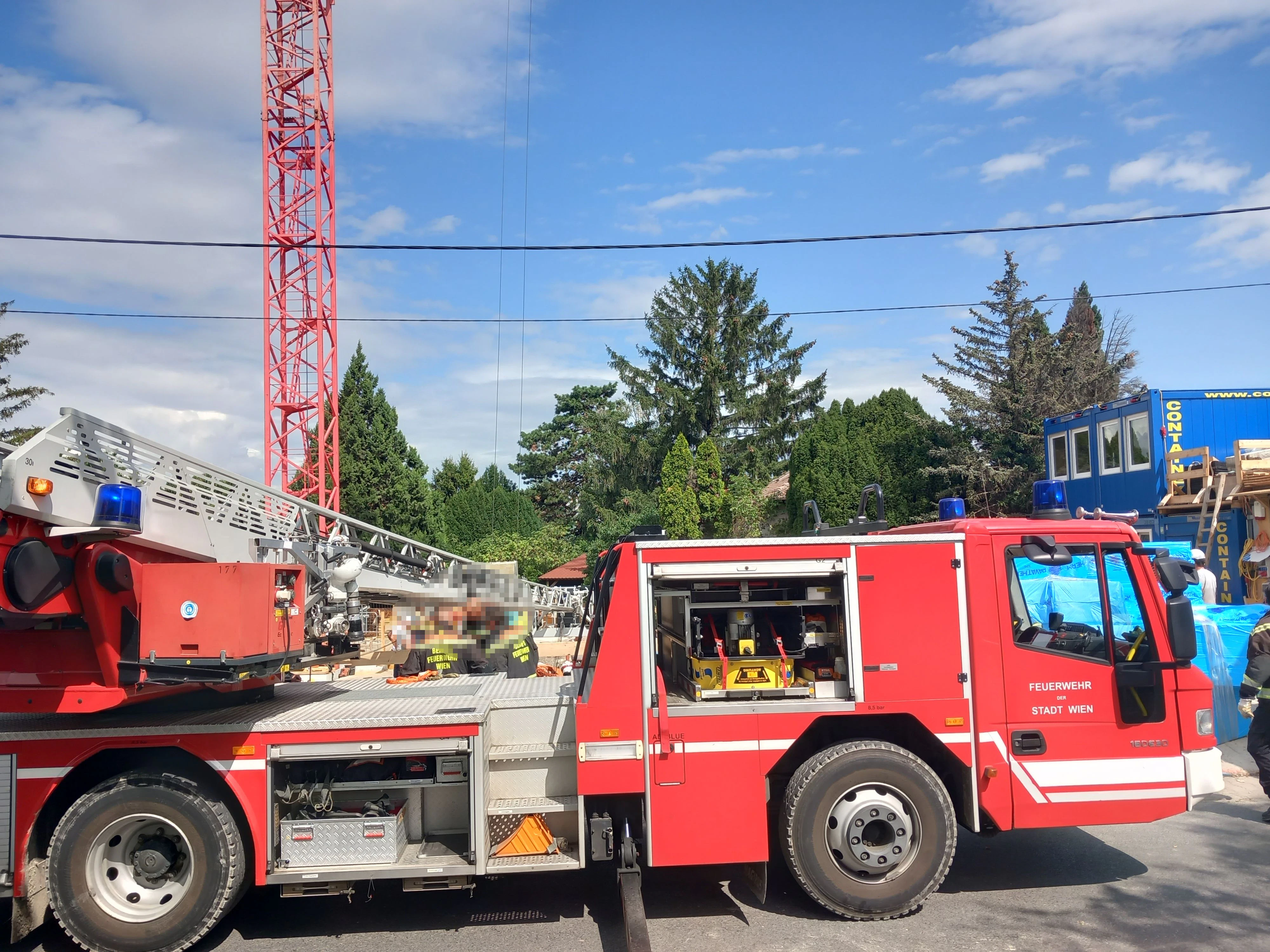 Baustellenunfall Donaustadt