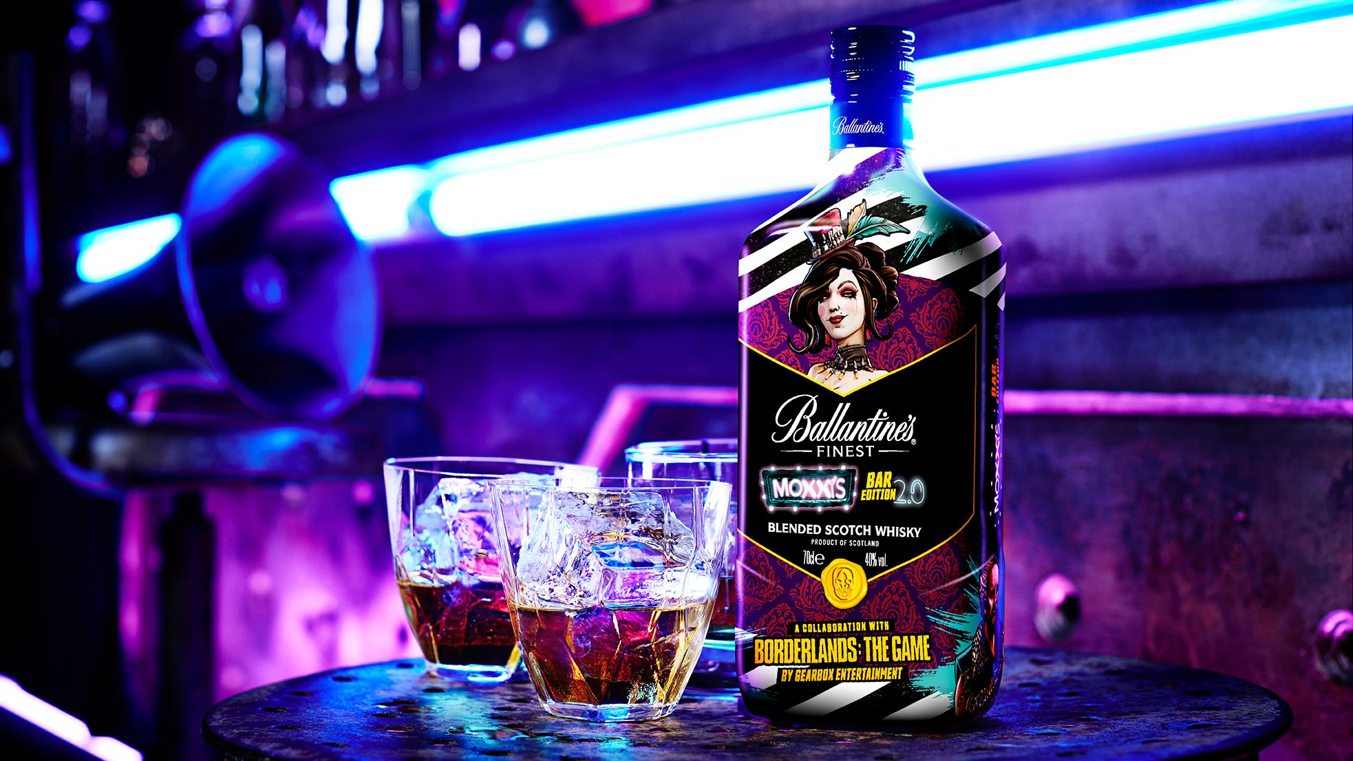 Mad Moxxi kollaboriert ein weiteres Mal mit Ballantine's.