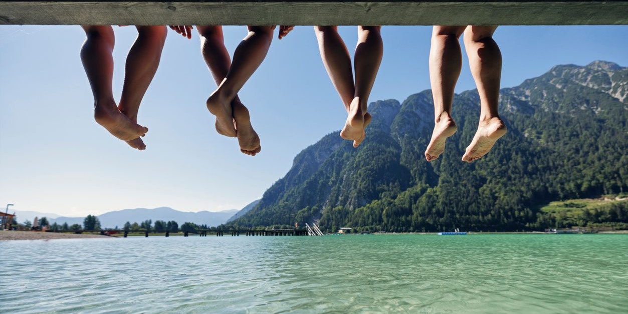 Ab Freitag herrscht verbreitet wieder gemäßigtes Badewetter.