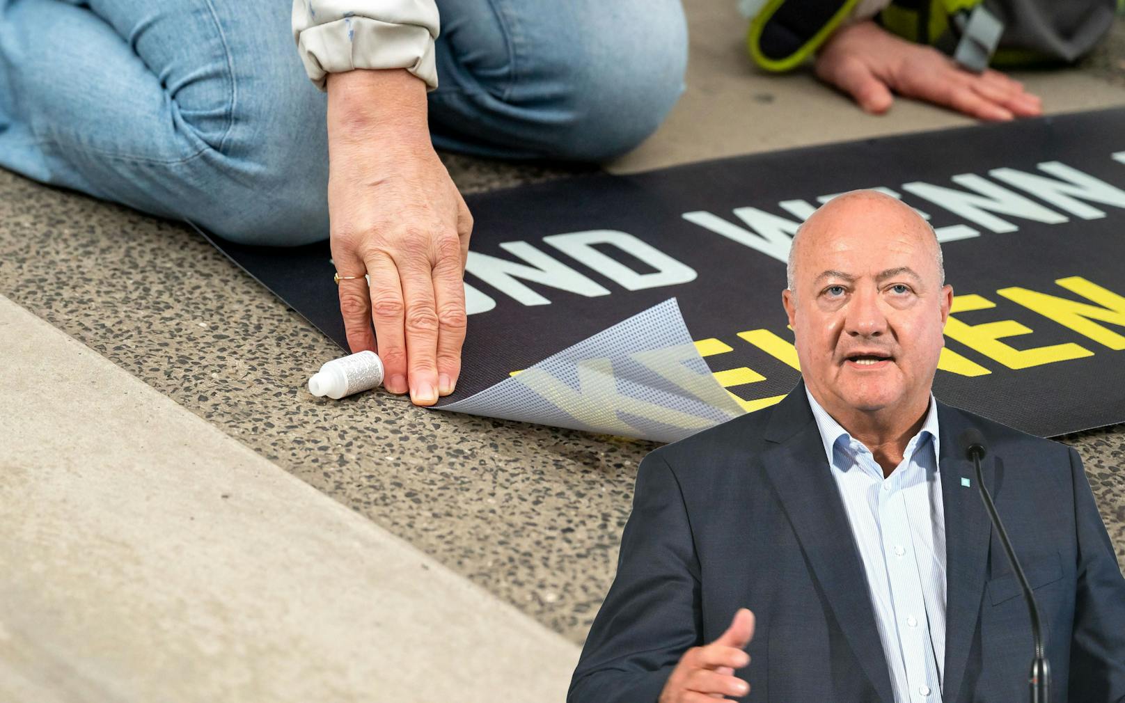 ÖVP-Generalsekretär Christian Stocker holt zum Rundumschlag gegen die "Letzte Generation" aus.