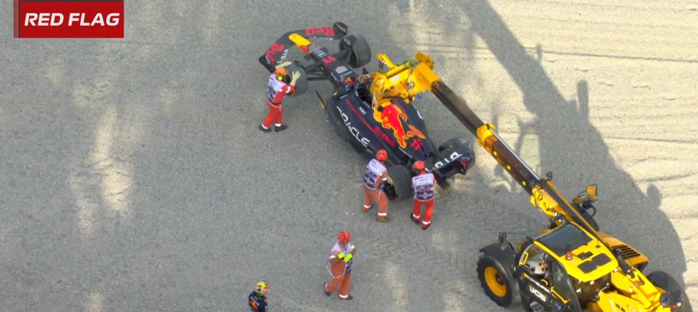 Perez hängt am Haken