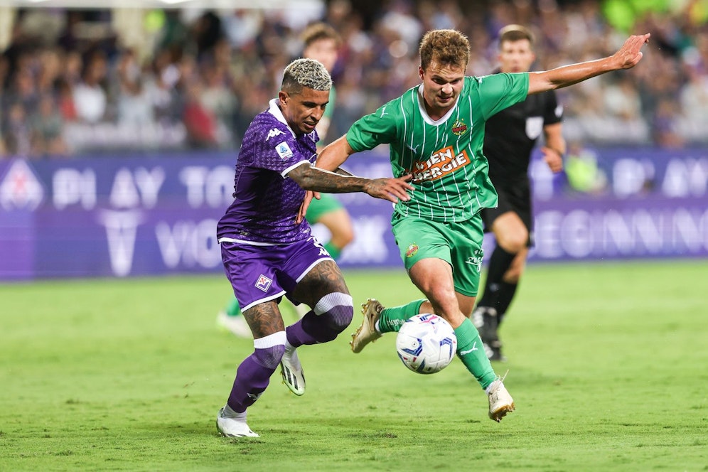 Matthias Seidl gegen die Fiorentina