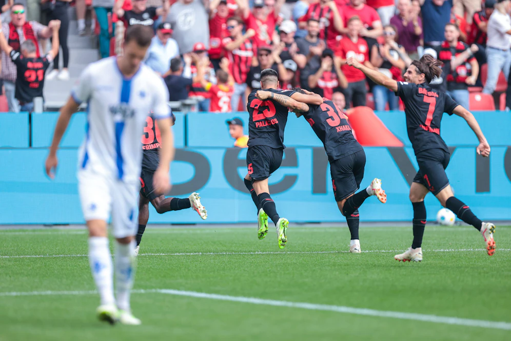 Leverkusen lässt Darmstadt keine Chance