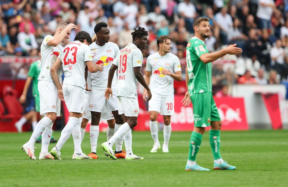 Salzburg gegen Rapid
