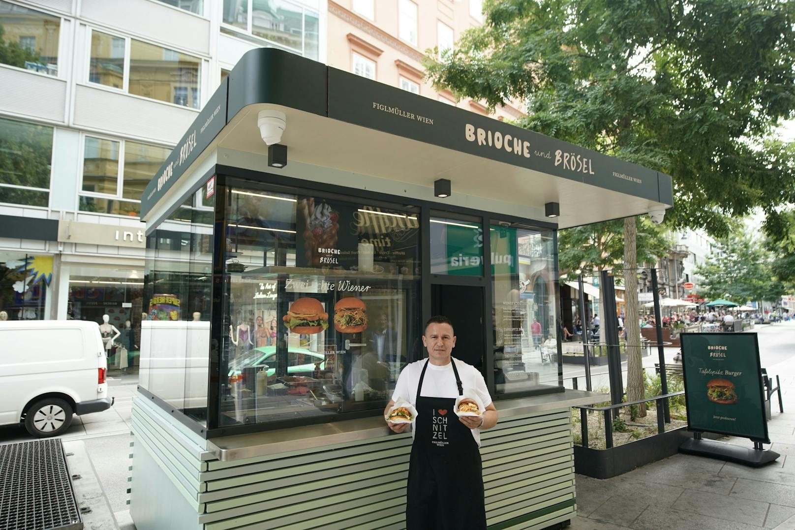 Der Stand befindet sich in der Rotenturmstraße 21.