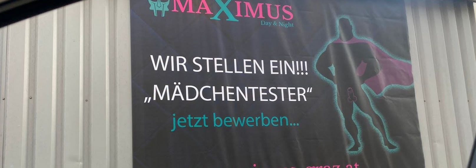 Der Frauenrat der Stadt Graz ist empört: Das Bordell Maximus sucht "Mädchentester".