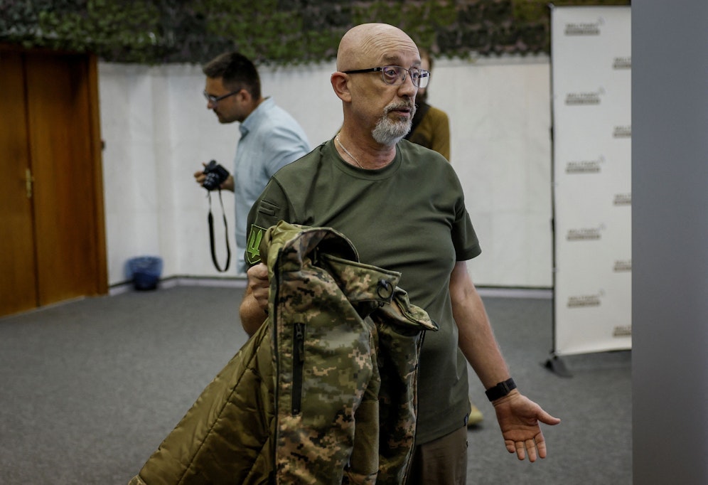 Muss seine Koffer packen: Der ukrainische Verteidigungsminister Oleksij Resnikow