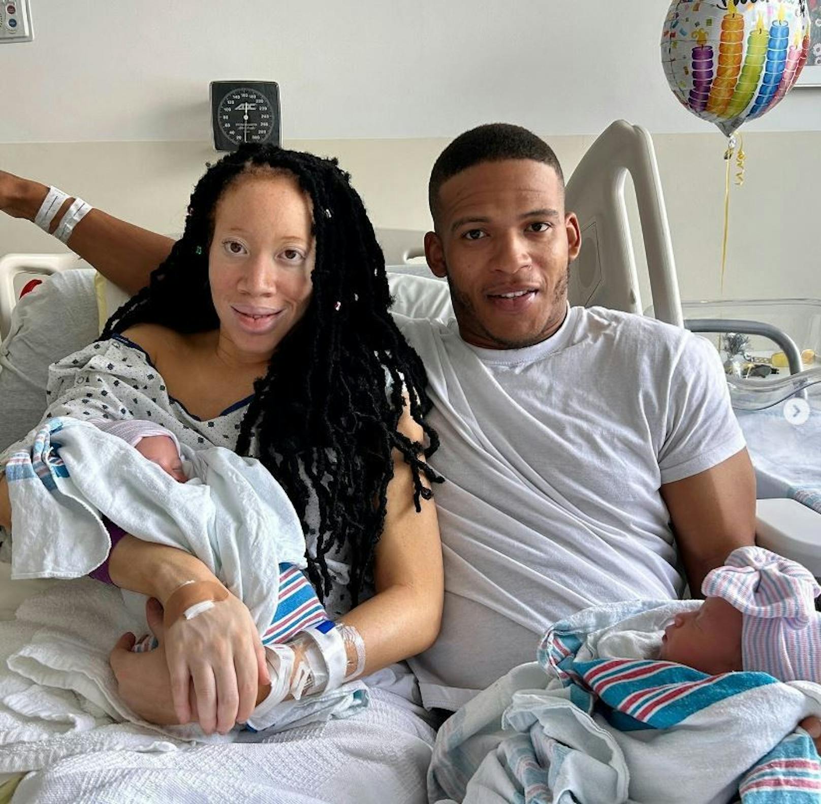 Scierra Blair und ihr Partner Jose Ervin Jr. wurden am 18. August 2023 Eltern von Zwillingen.