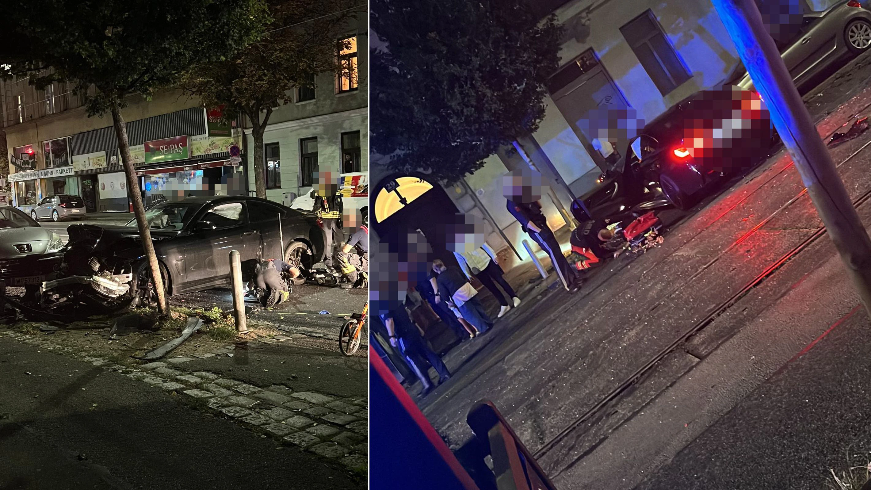 Heftiger Crash in Fünfhaus! Wiener landet in Schockraum