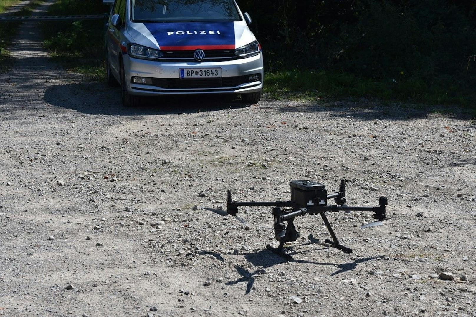 Vermisster Mann: Suche mit Drohnen