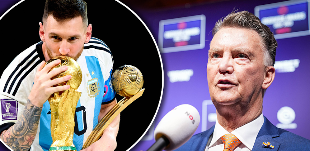 Lionel Messi, Louis van Gaal