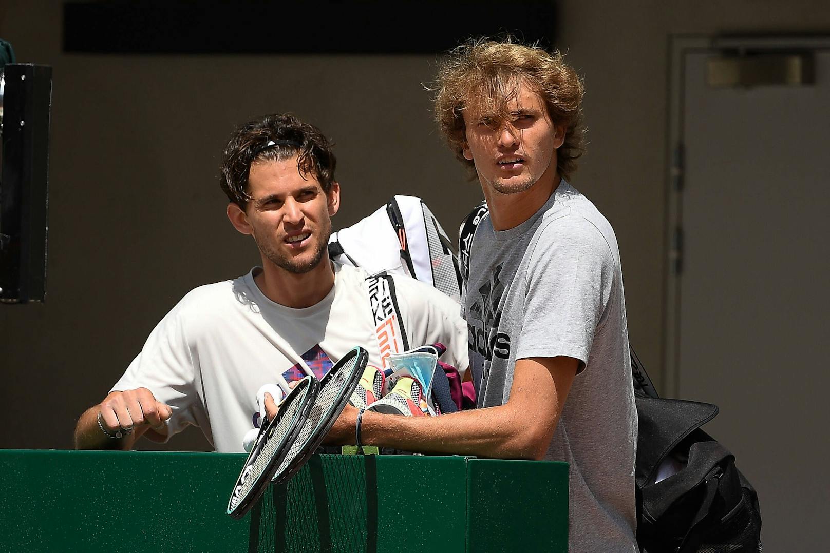 Dominic Thiem und Alexander Zverev