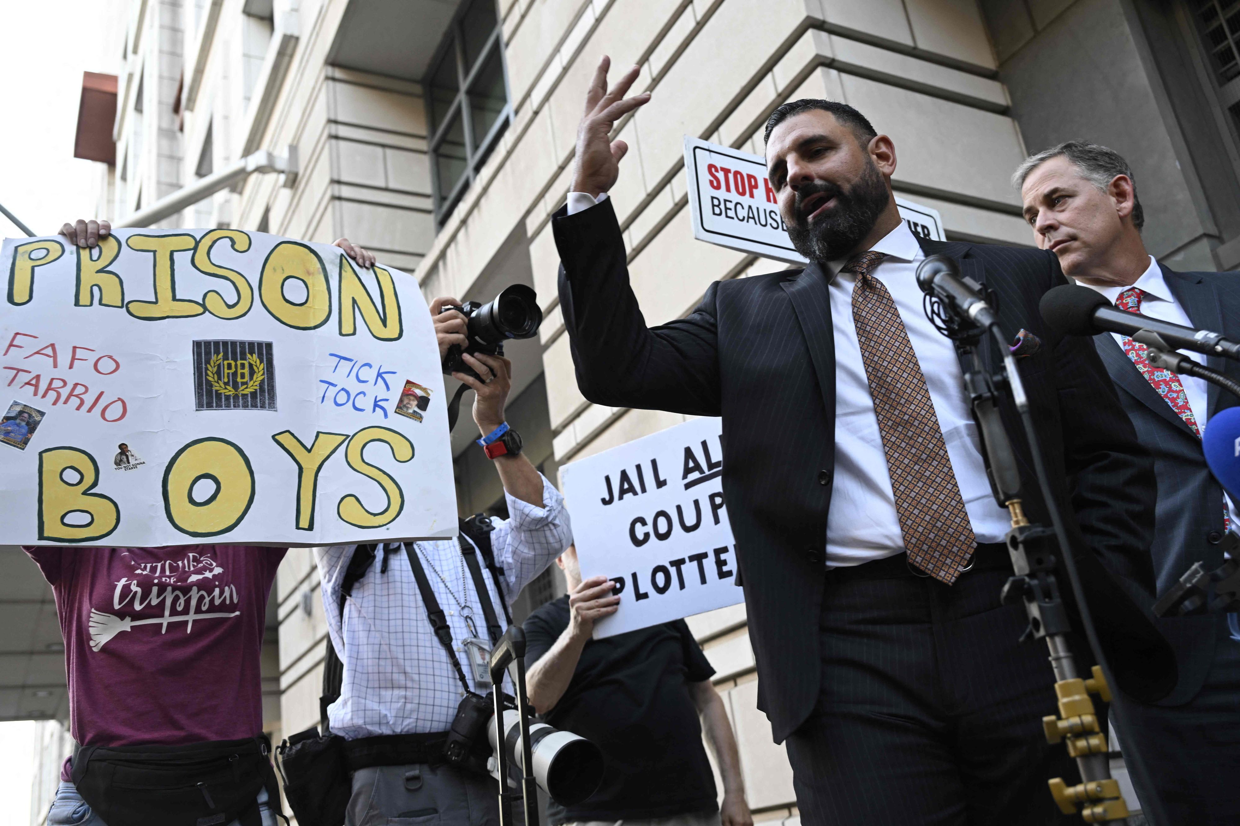 Der Proud-Boys-Anführer Enrique Tarrio wurde zu 22 Jahren verurteilt.