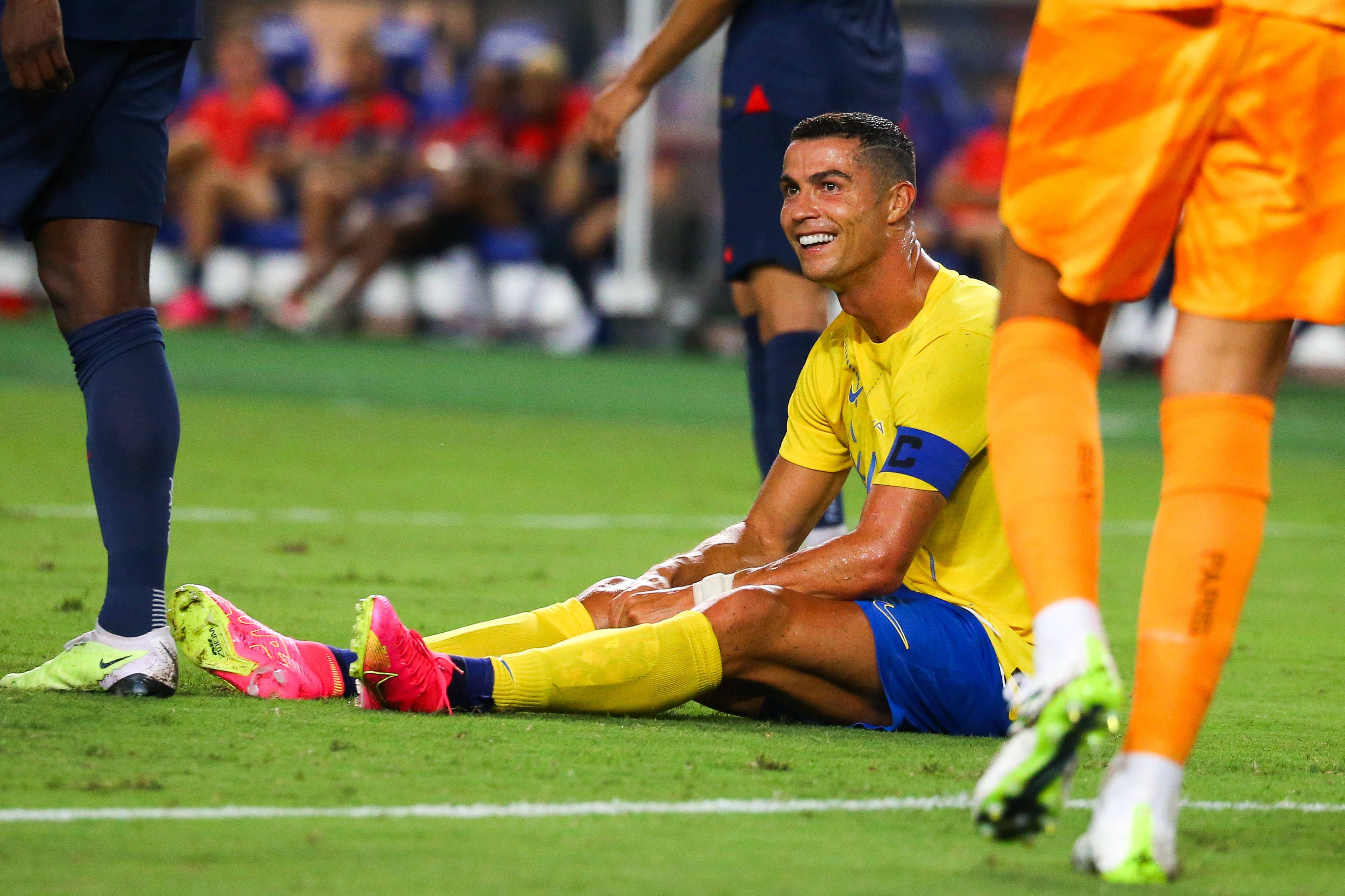 Superstar Cristiano Ronaldo im Dress von Al-Nassr.