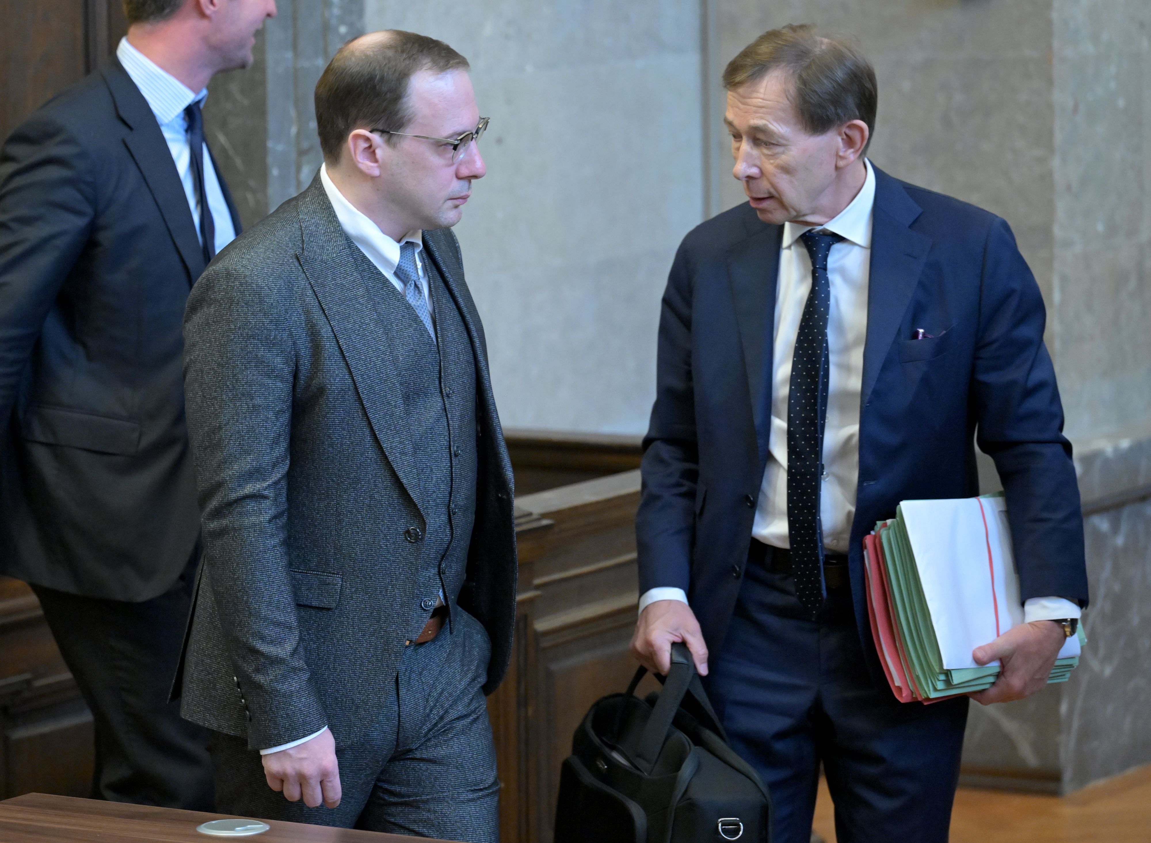 Florian Teichtmeister bei seinem Prozess in Wien.