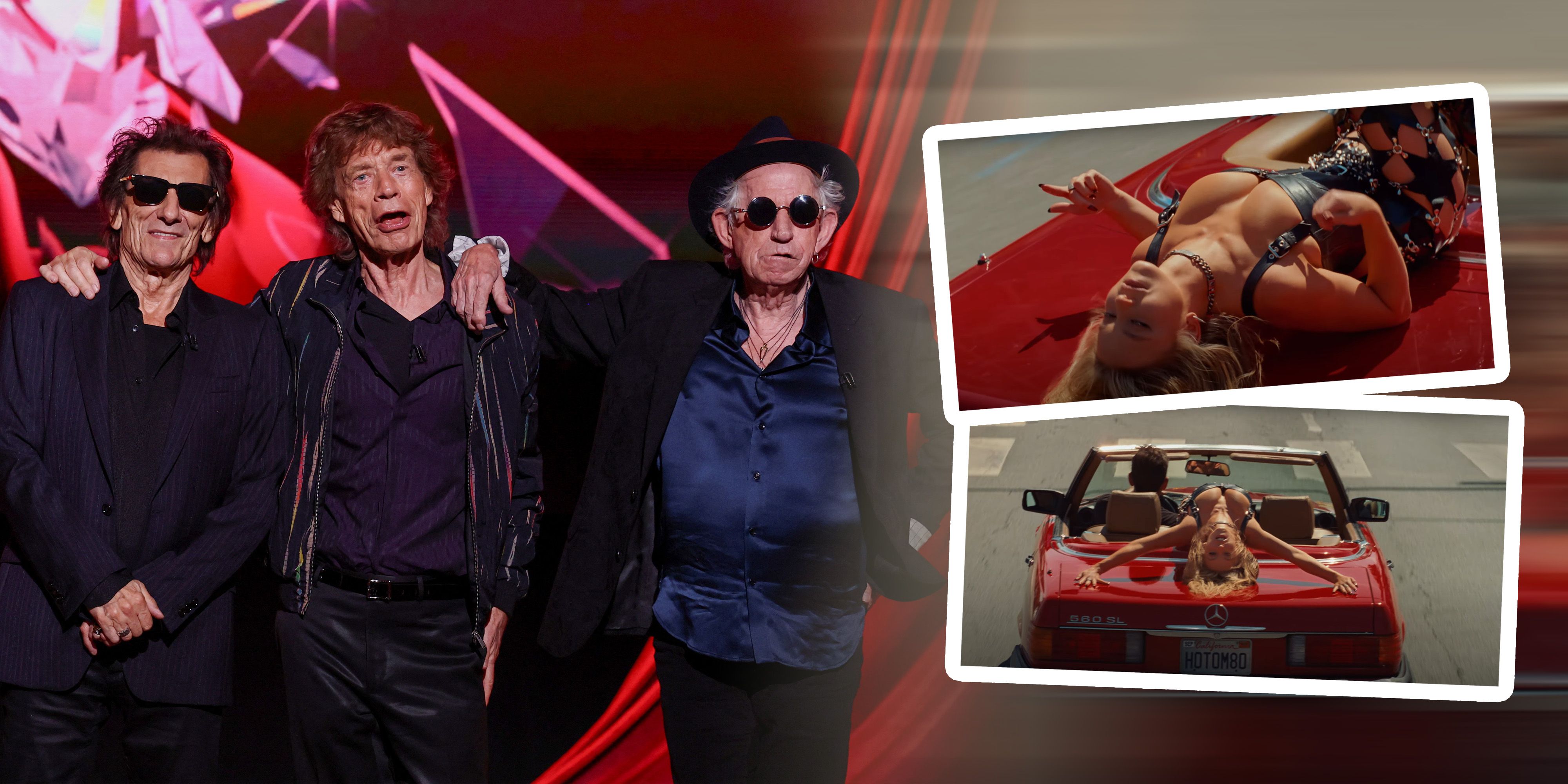 Die Rolling Stones haben sich Sydney Sweeney ins Video geholt.