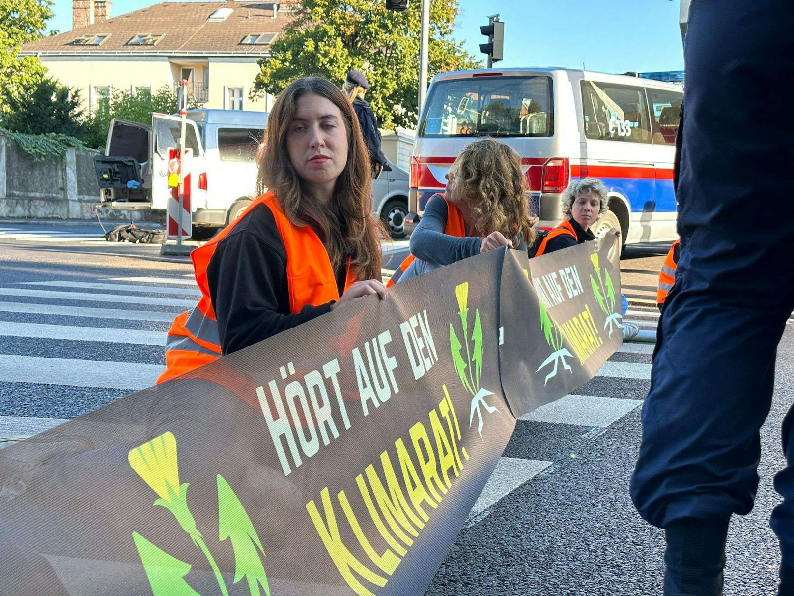 Klimaprotest in St. Pölten