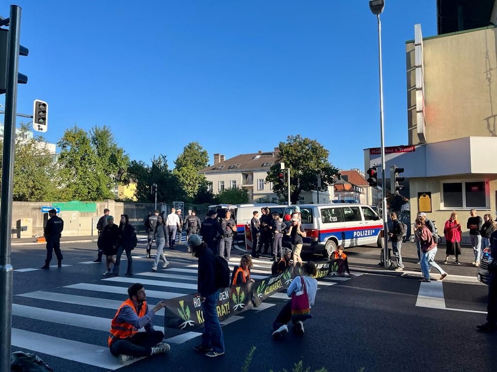 Klimakleber in St. Pölten