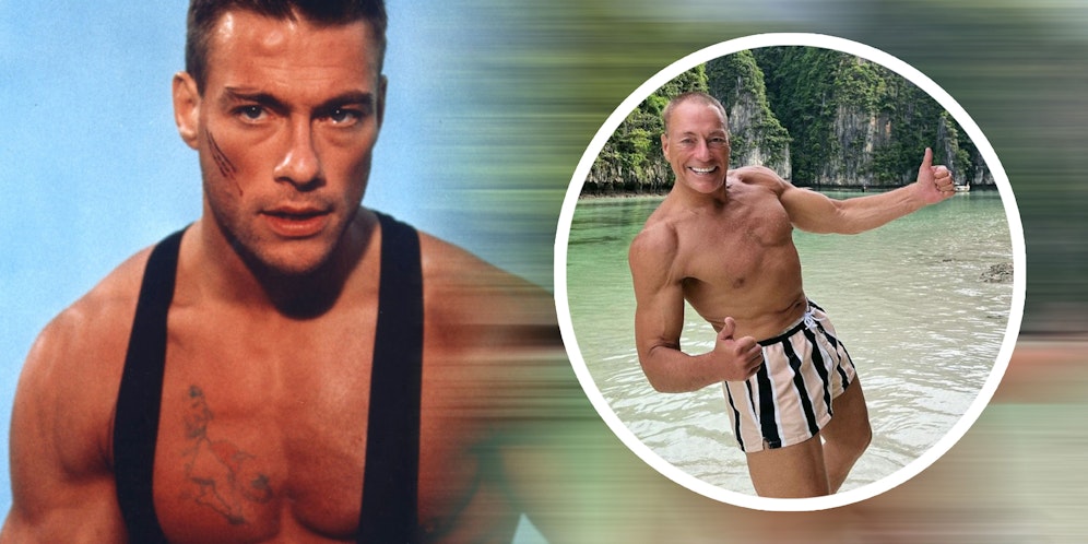 Jean-Claude Van Damme kann sich auch Anfang 60 noch sehen lassen.