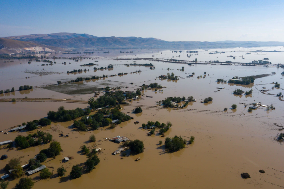 Ein Ehepaar aus Graz wird weiterhin in den Fluten in Griechenland vermisst. 