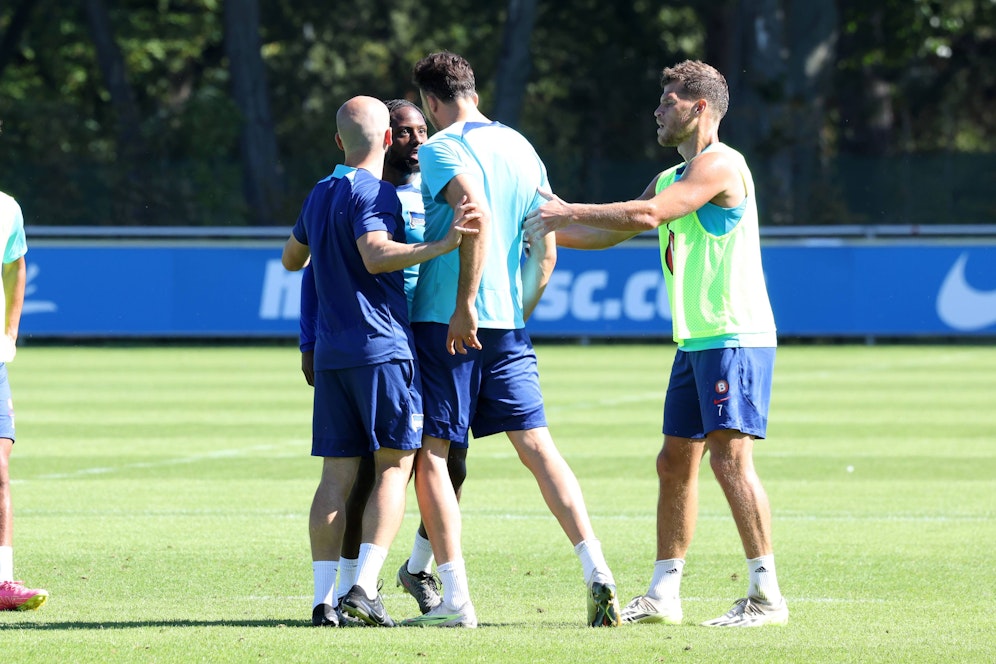 Tabakovic und sein Kollege krachen aneinander