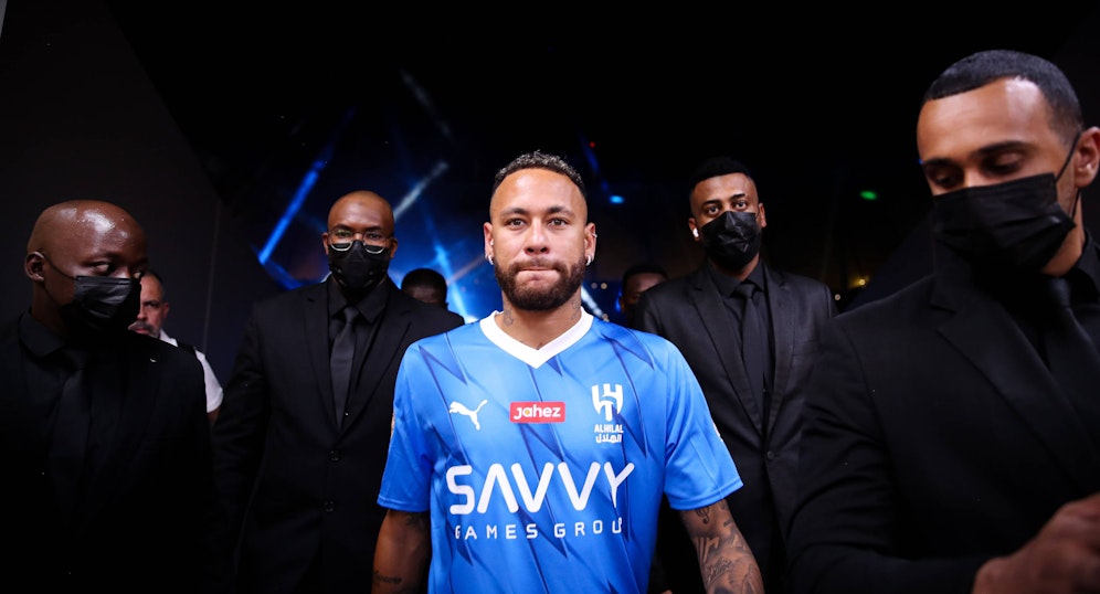 Fußball-Star Neymar ist von der Qualität der Saudi Pro League überzeugt. 