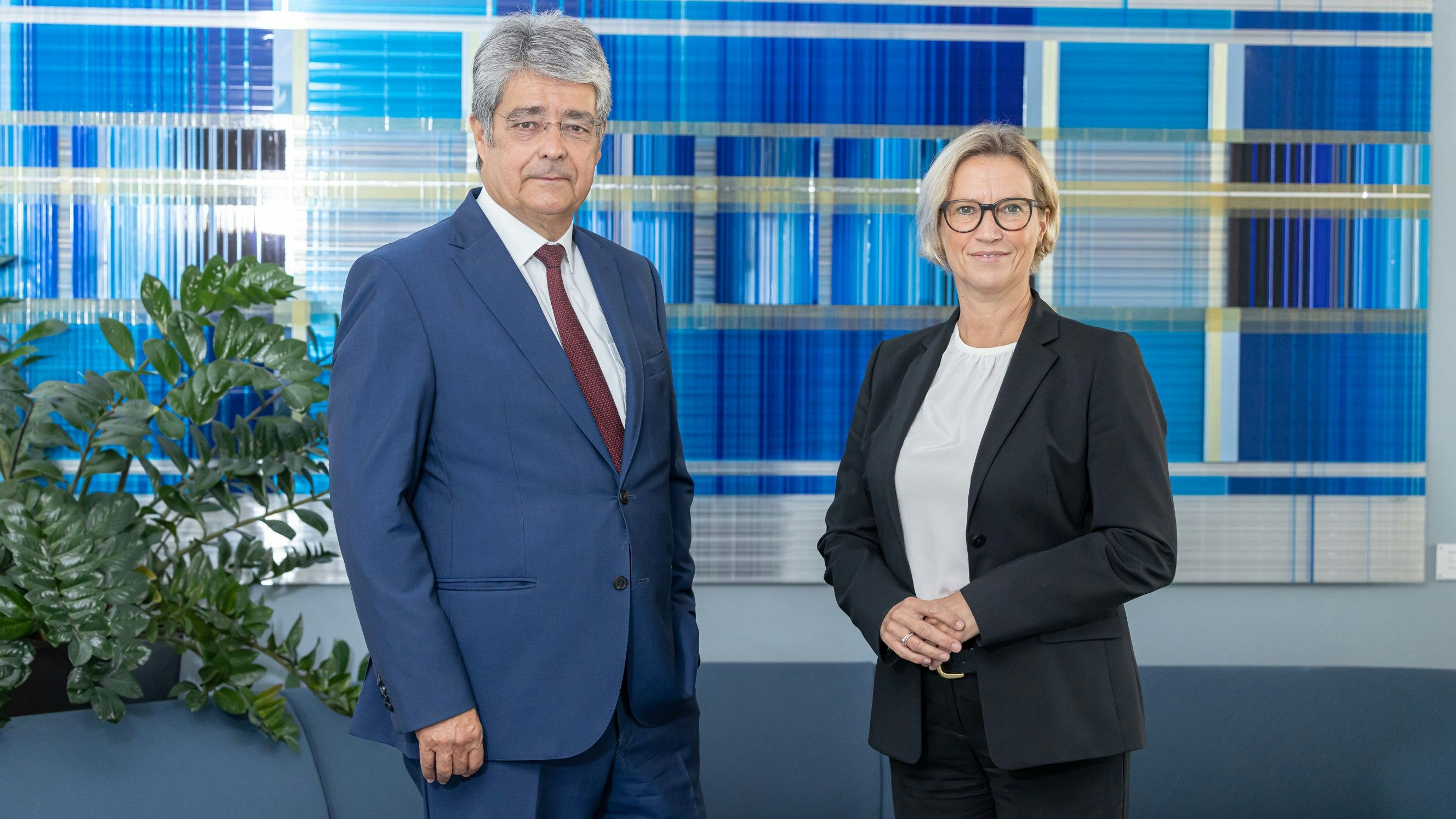 Wolfgang Hesoun (FEEI-Obmann), Marion Mitsch (FEEI-Geschäftsführerin)