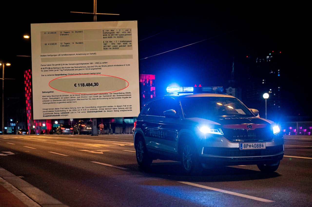 Heute.at - 118.500 Euro! Biker zieht gegen Mega-Strafe vor Gericht