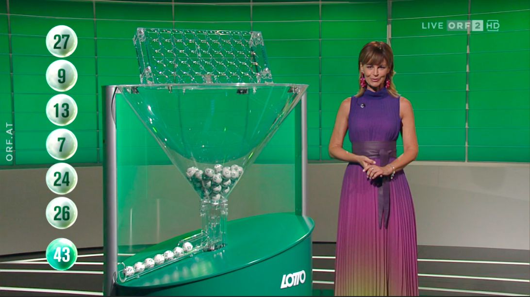 Evelyn Vysher zog die sechs Richtigen: 7 9 13 24 26 27, ZZ:43*