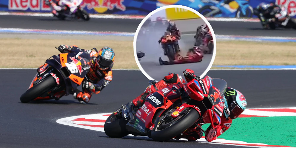 Francesco Bagnaia hat sich von seinem Horror-Sturz gut erholt.