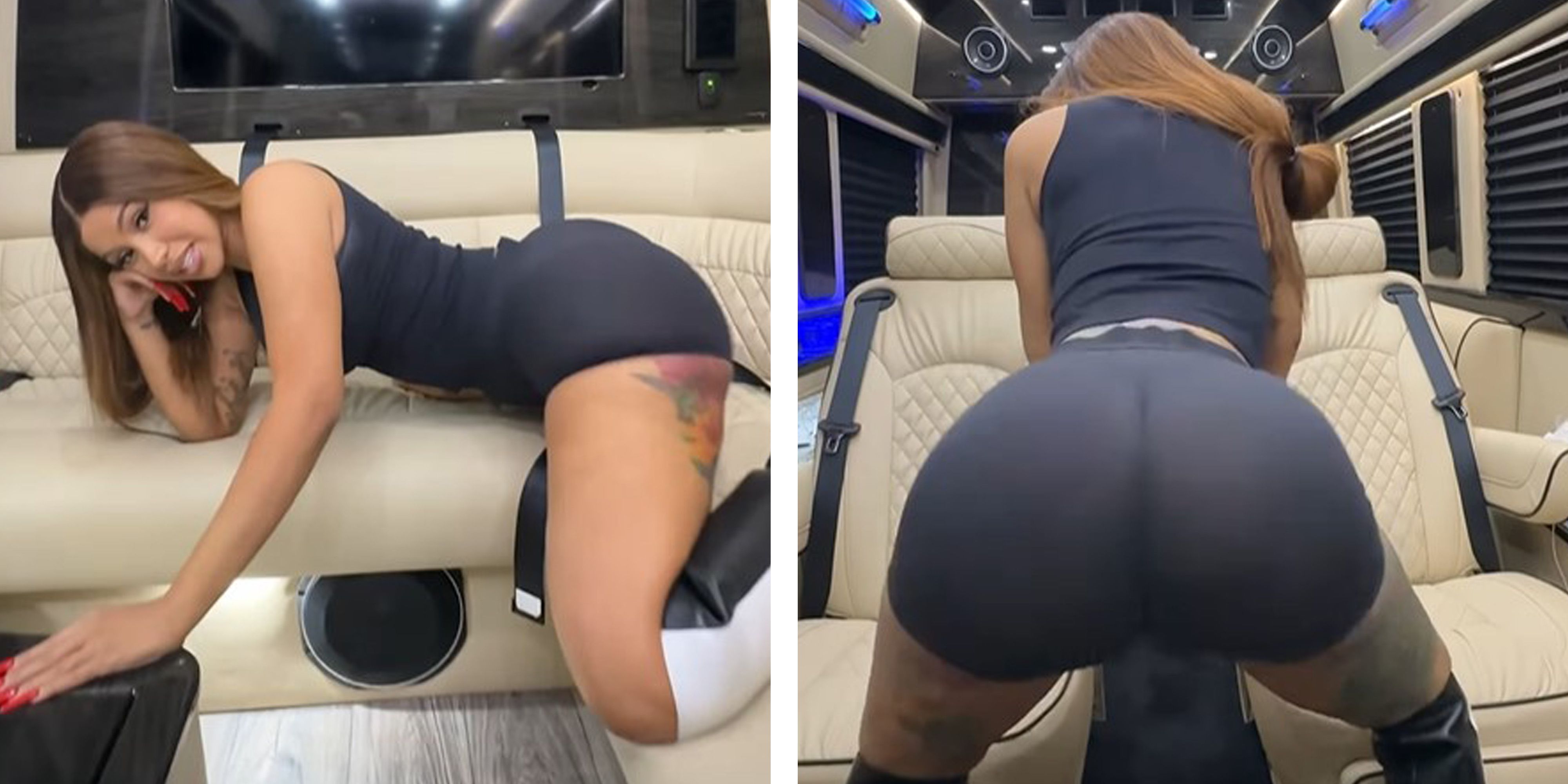 Cardi B zeigt in einem neuen Insta-Clip ihre Kehrseite.