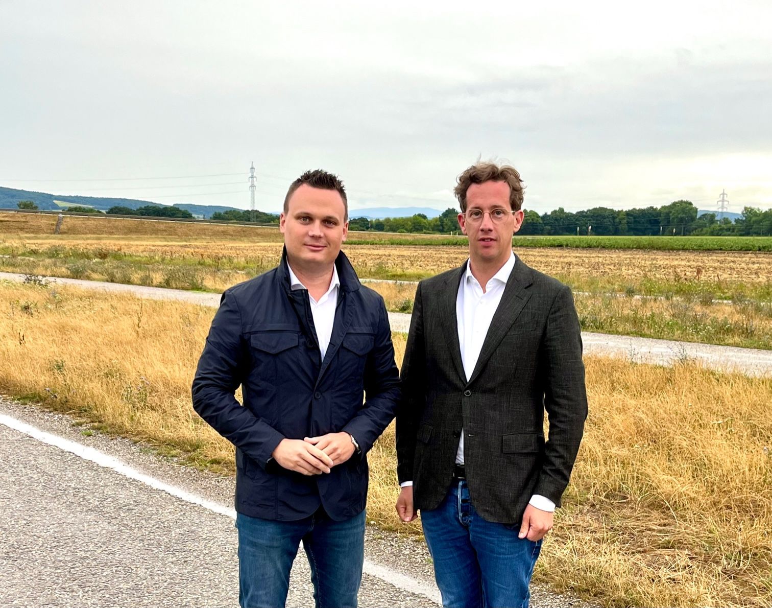 Andreas Bors (l.) und Reinhard Teufel (r.): "Wildcampen" brauche strengere Regeln
