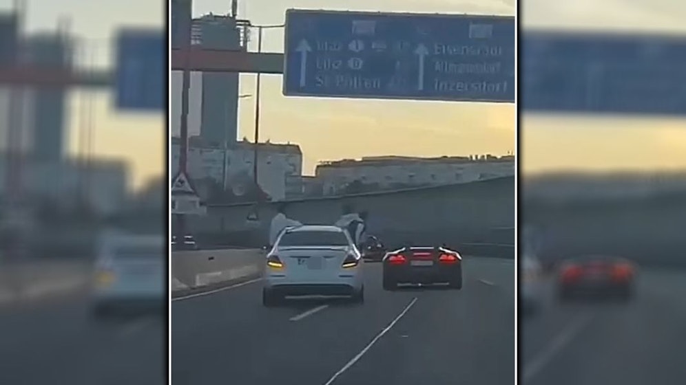 Verkehrsteilnehmer mussten Sonntagnachmittag auf der Tangente besonders vorsichtig fahren.